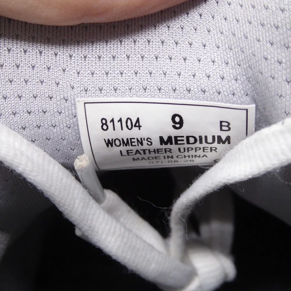 Orthofeet Women Wander Hands Free White Leather Orthopedic Sneakers 9 81104